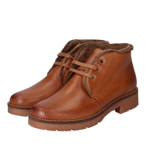 Booties, Cognac