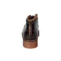 Booties, Donkerbruin