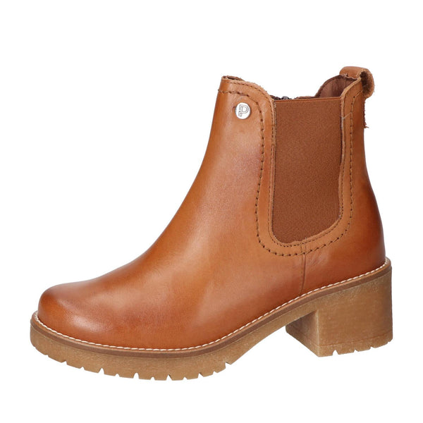 Booties, Cognac