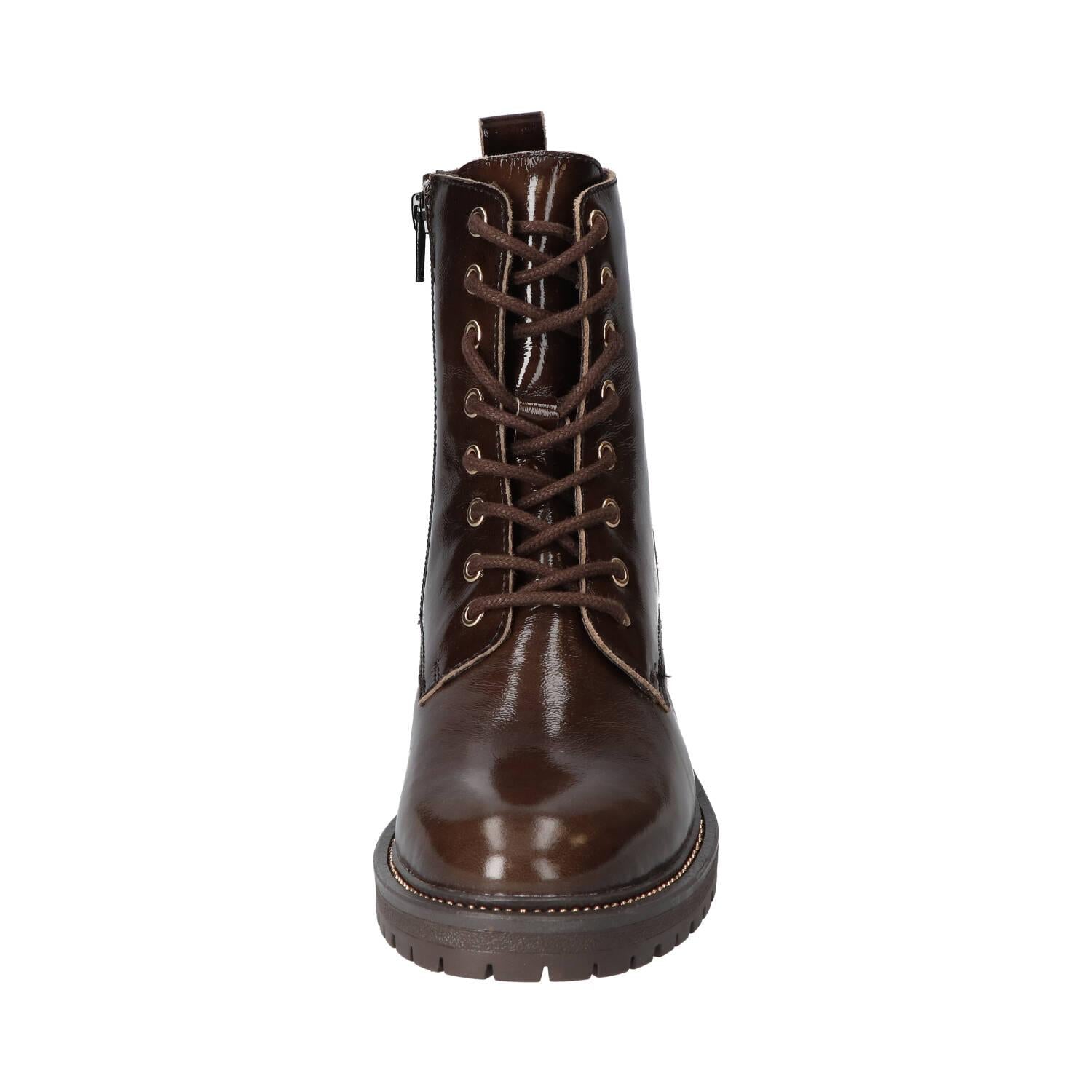 Bottines, marron foncé