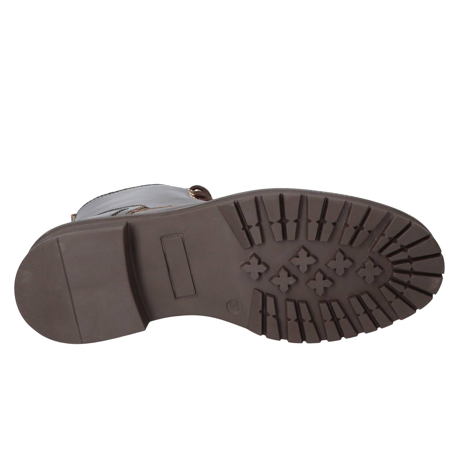 Bottines, marron foncé