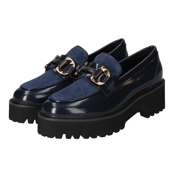 Chaussures à enfiler, Bleu