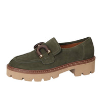 Chaussures à enfiler, vert