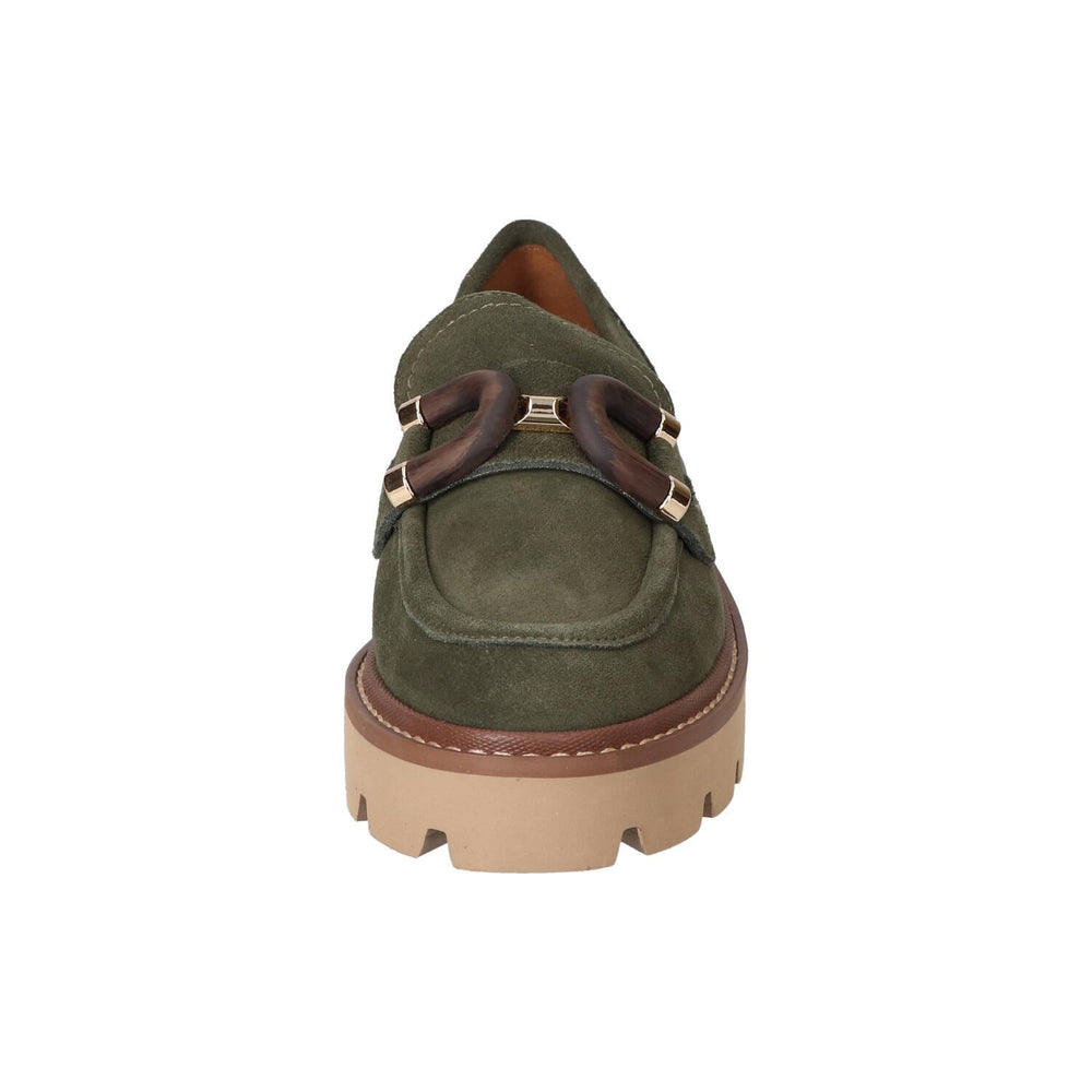 Chaussures à enfiler, vert