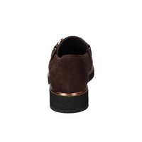 Chaussures à enfiler, Marron foncé