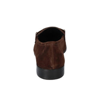 Chaussures à enfiler, Marron foncé