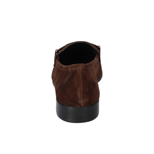 Chaussures à enfiler, Marron foncé