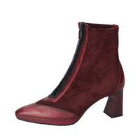 Bottines, Bordeaux