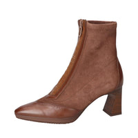 Bottines, marron foncé
