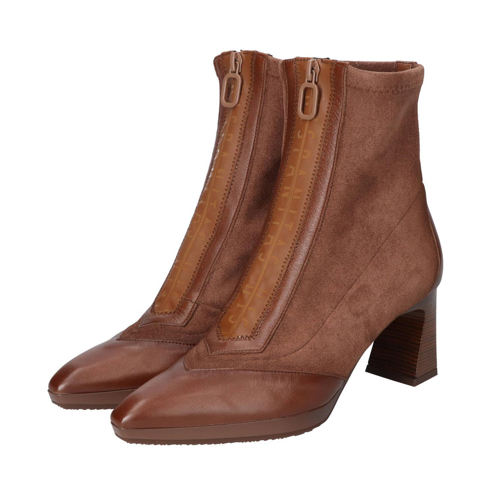 Bottines, marron foncé
