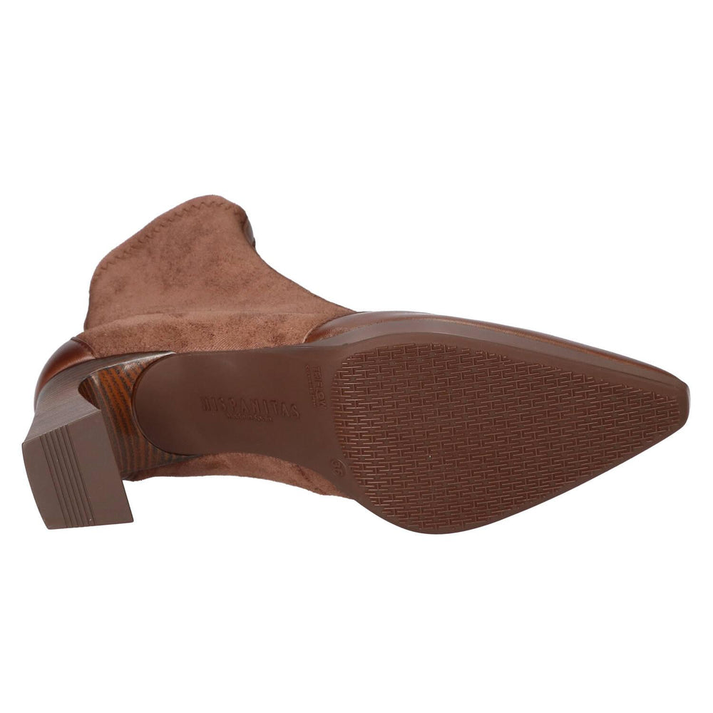 Bottines, marron foncé