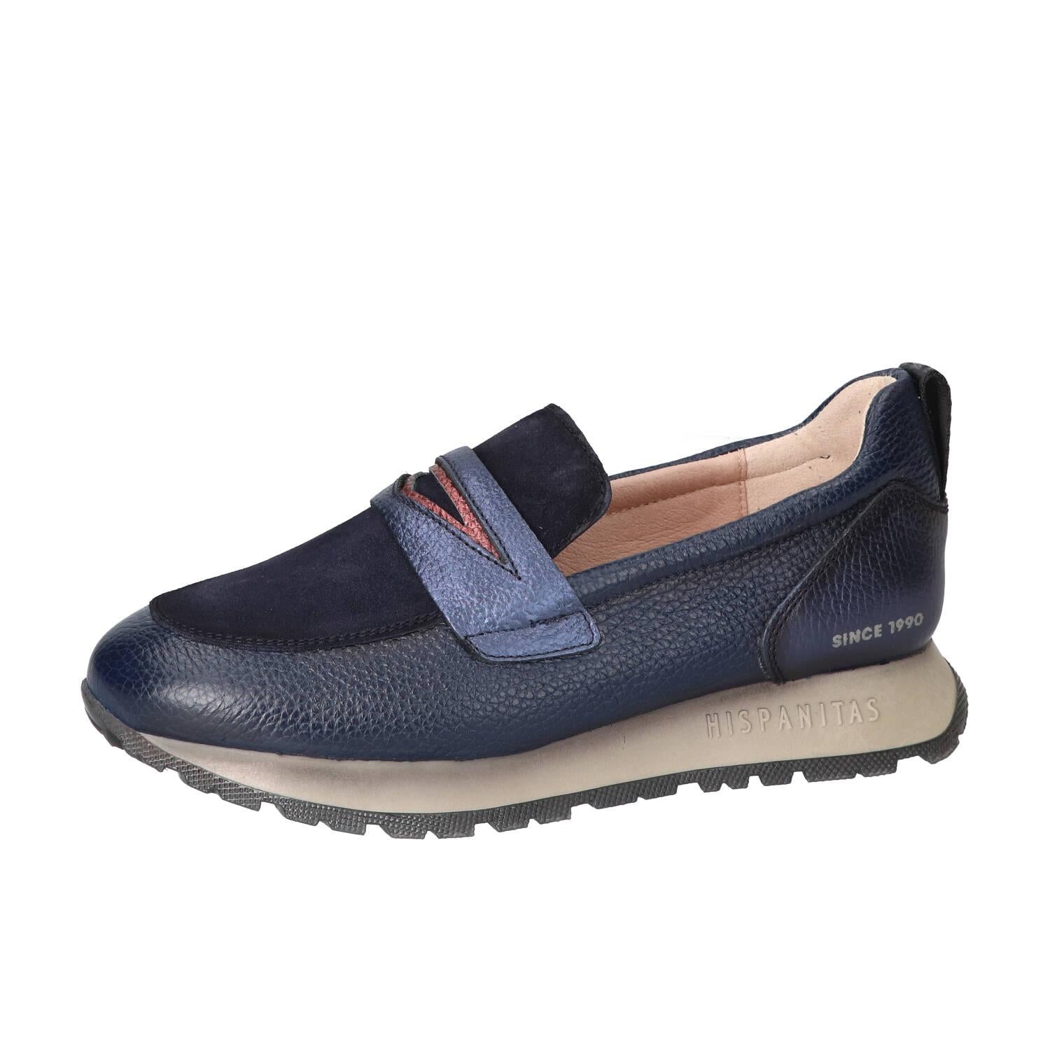 Chaussures à enfiler, Bleu