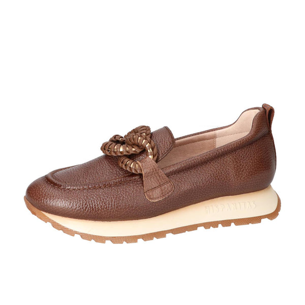 Chaussures à enfiler, Marron foncé