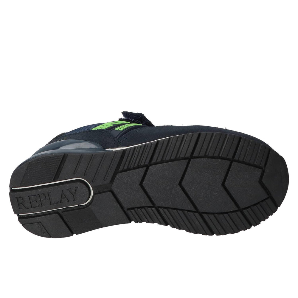 Veterschoenen, Blauw