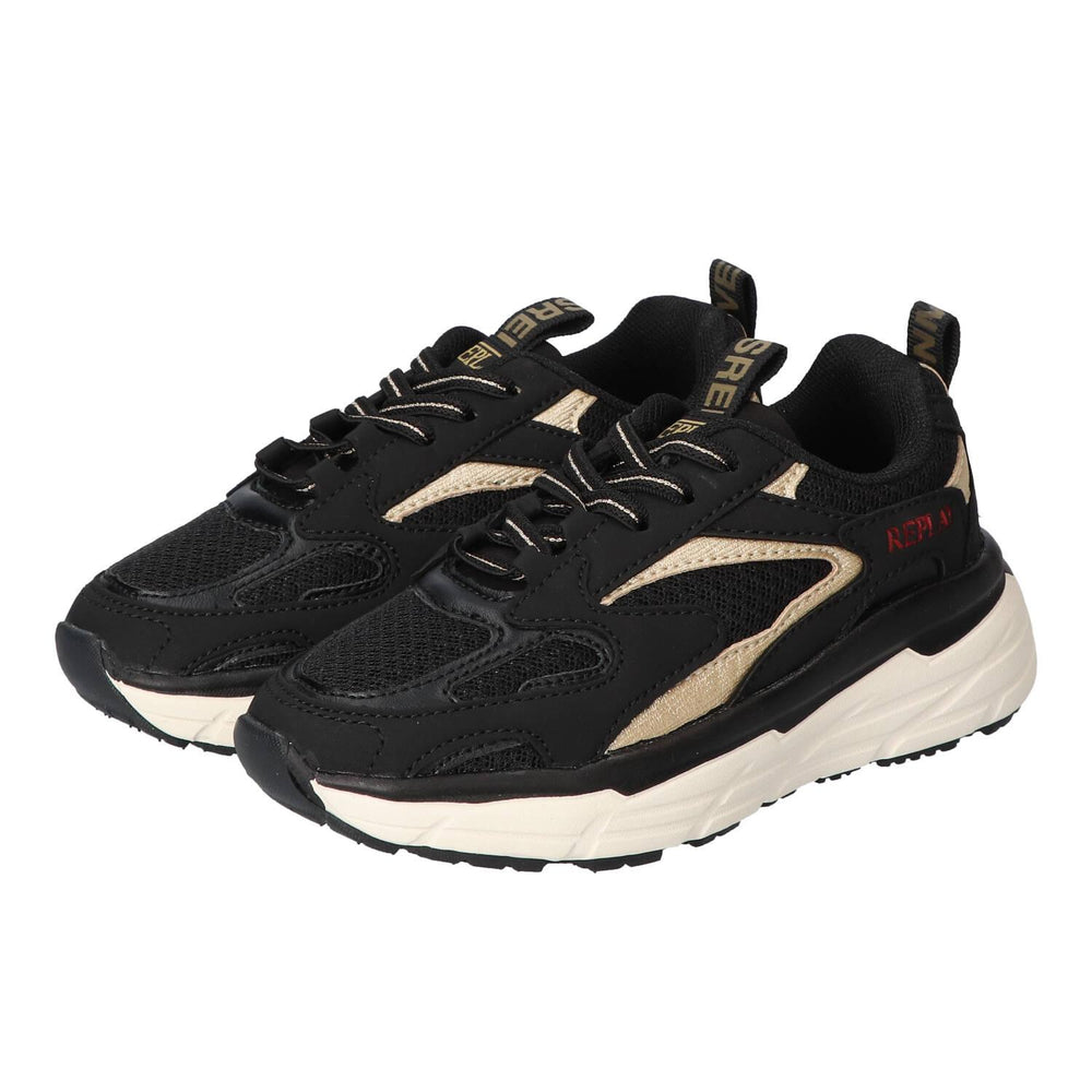 Veterschoenen, Zwart