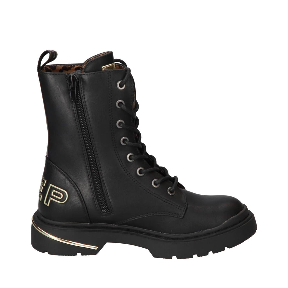 Veterschoenen, Zwart