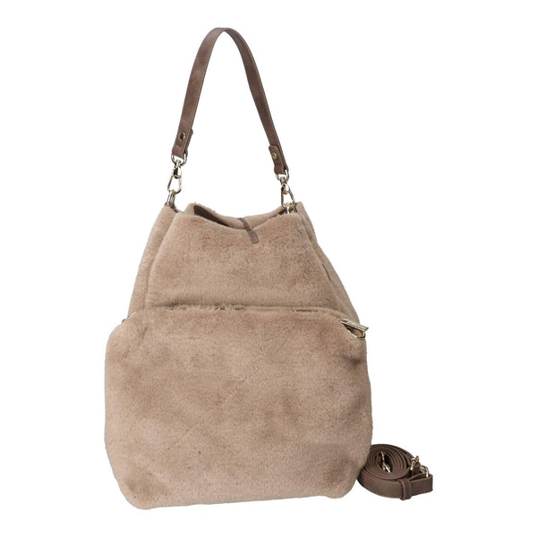 Schoudertassen, Taupe