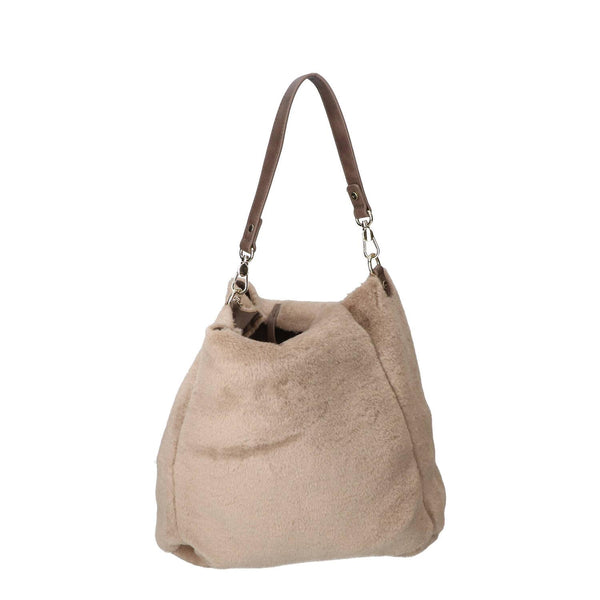 Schoudertassen, Taupe