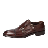 Chaussures à enfiler, Marron foncé