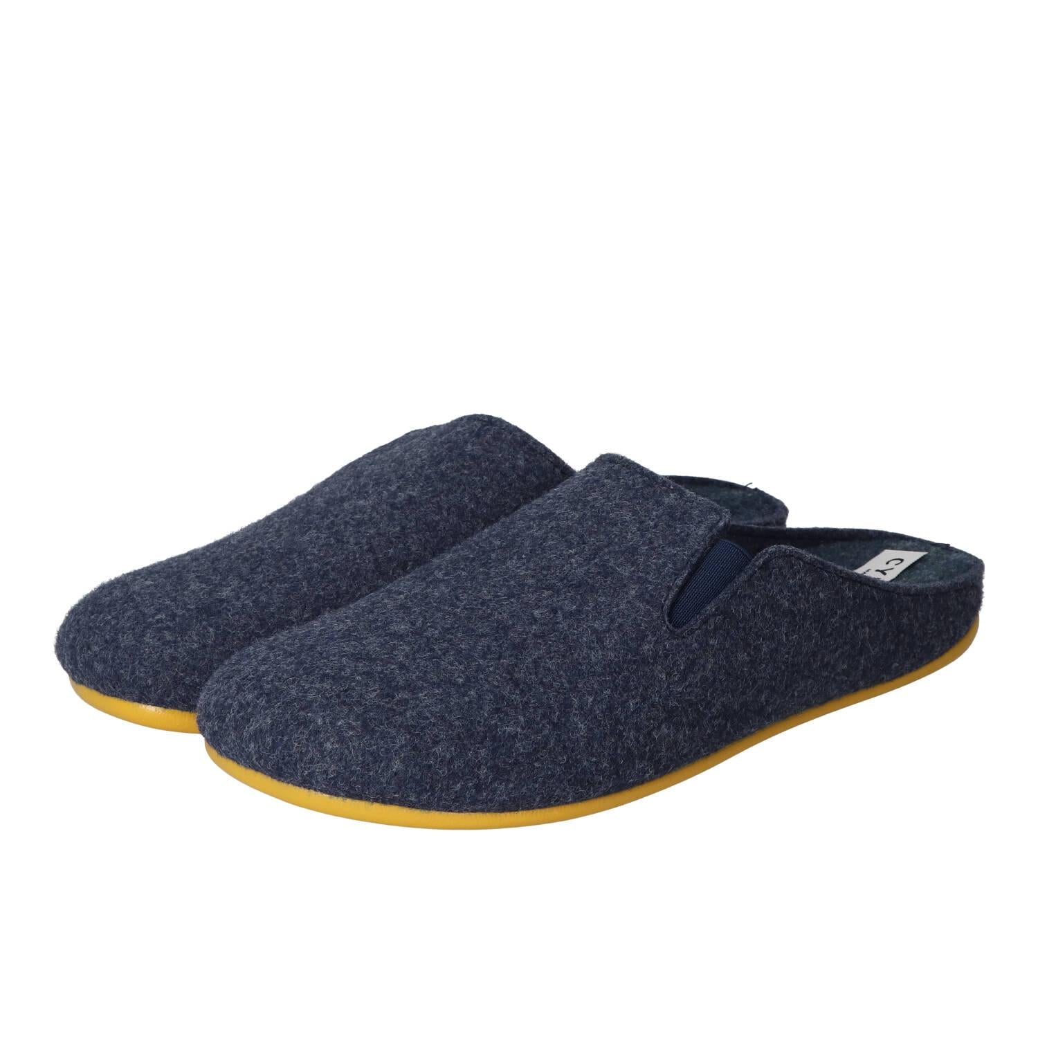 Pantoffels, Blauw