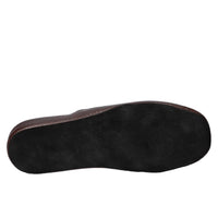 Pantoffels, Donkerbruin