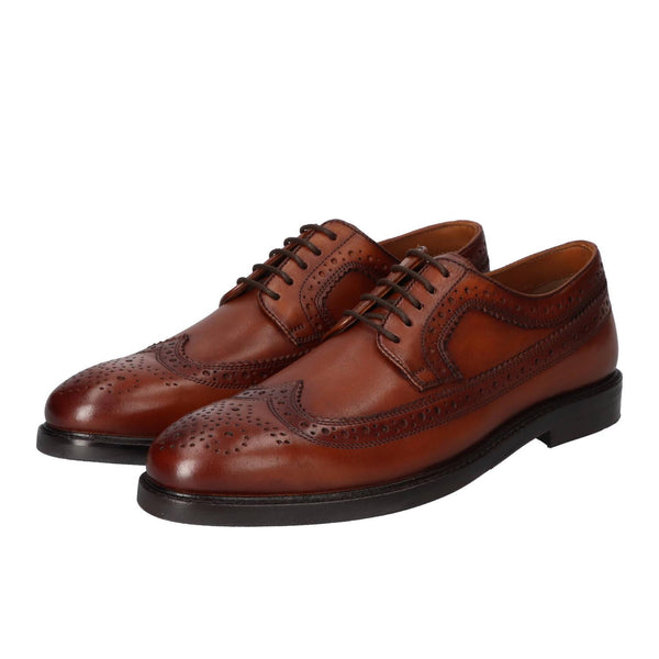 Veterschoenen, Cognac