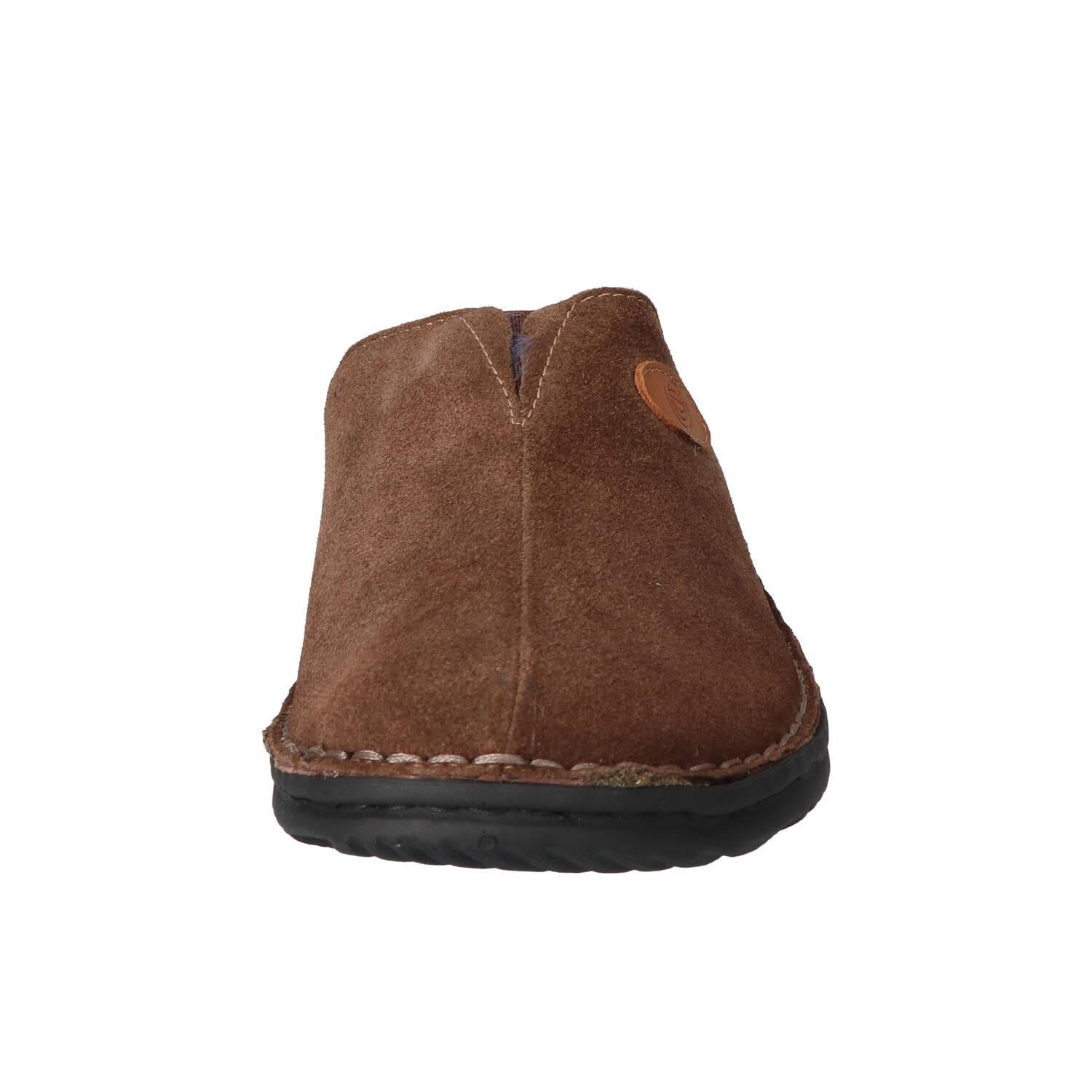Pantoffels, Donkerbruin