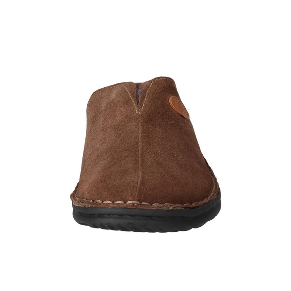 Chaussons, marron foncé