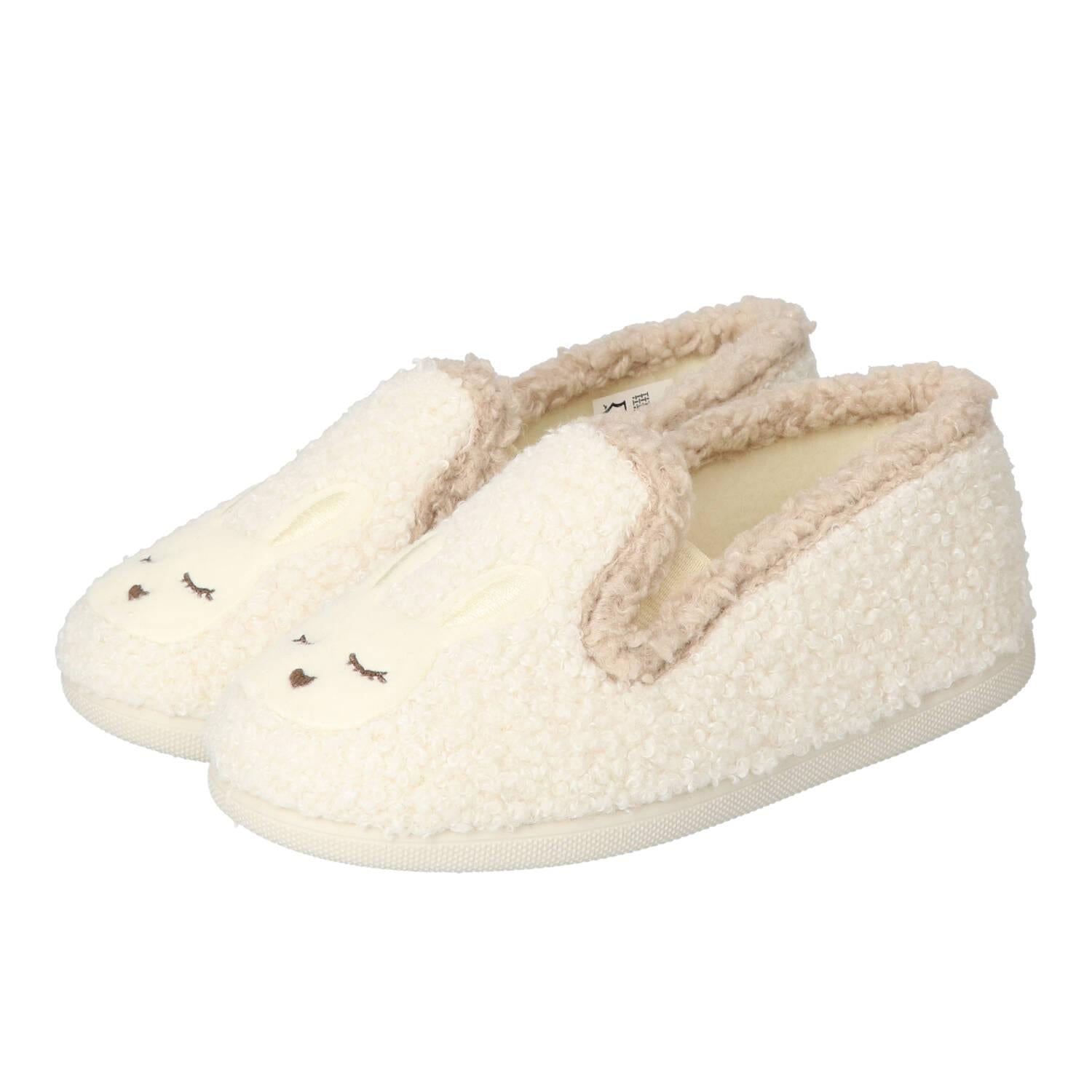Chaussons, Beige Clair