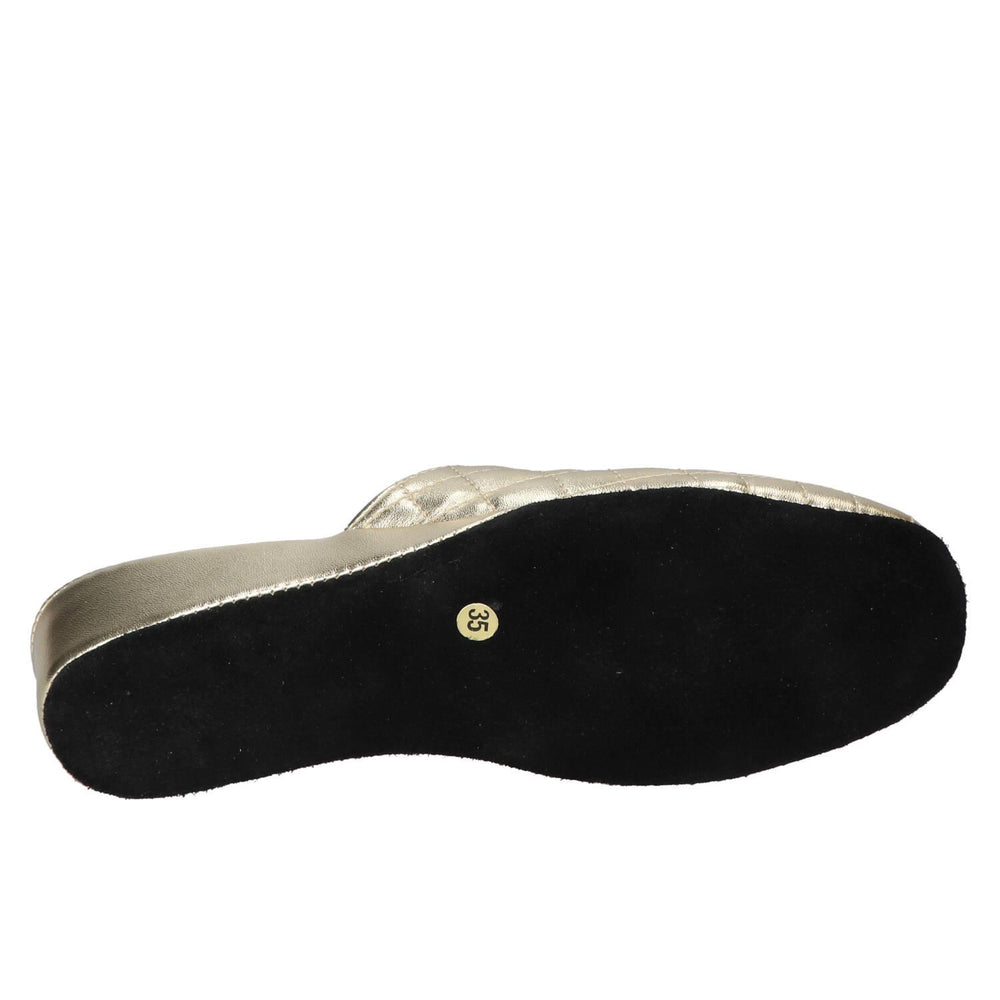 Pantoffels, Goud