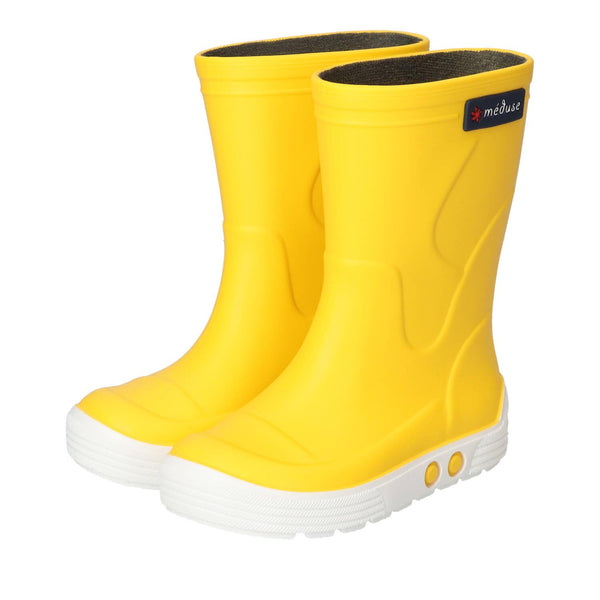 Rubber Laarzen, Geel