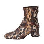 Booties, Donkerbruin