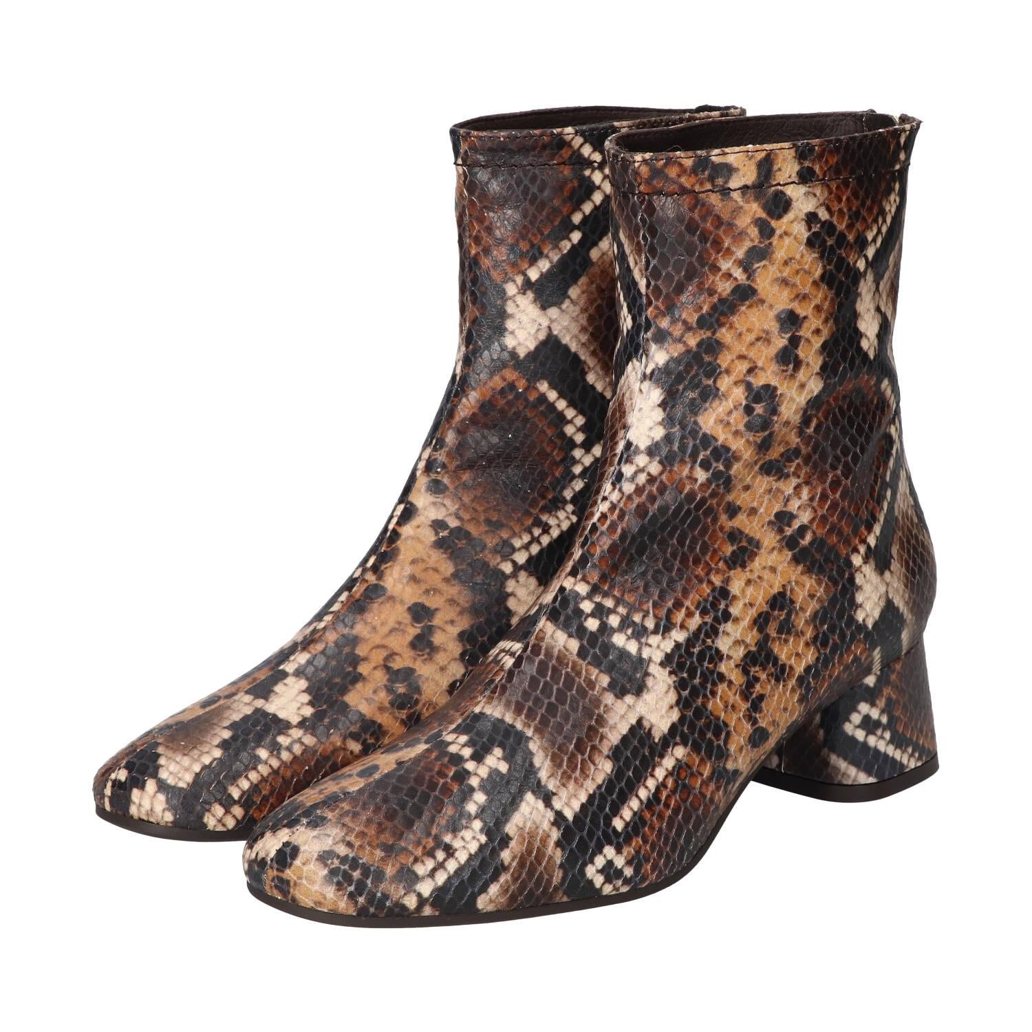 Booties, Donkerbruin