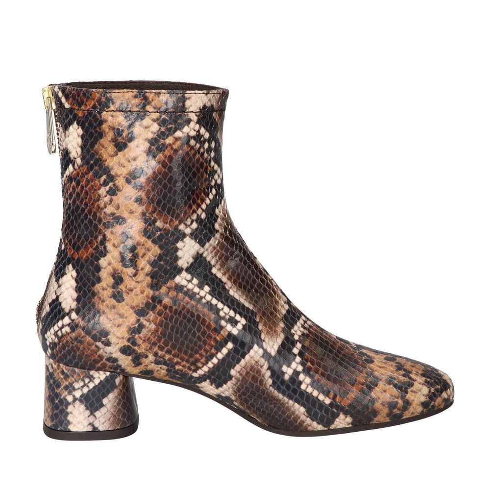 Bottines, marron foncé