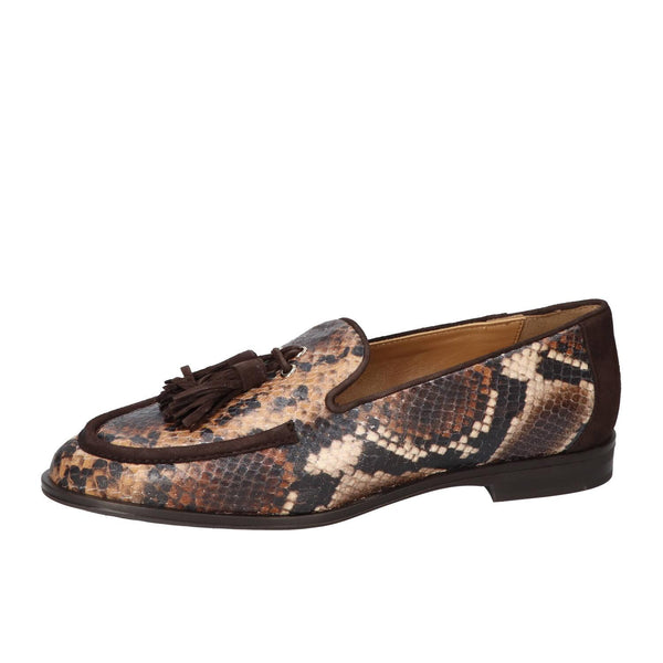 Chaussures à enfiler, Marron foncé