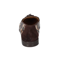 Chaussures à enfiler, Marron foncé