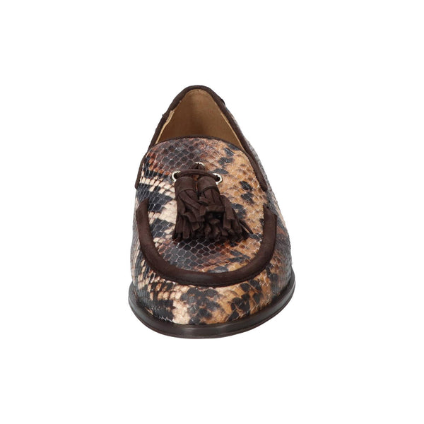 Chaussures à enfiler, Marron foncé