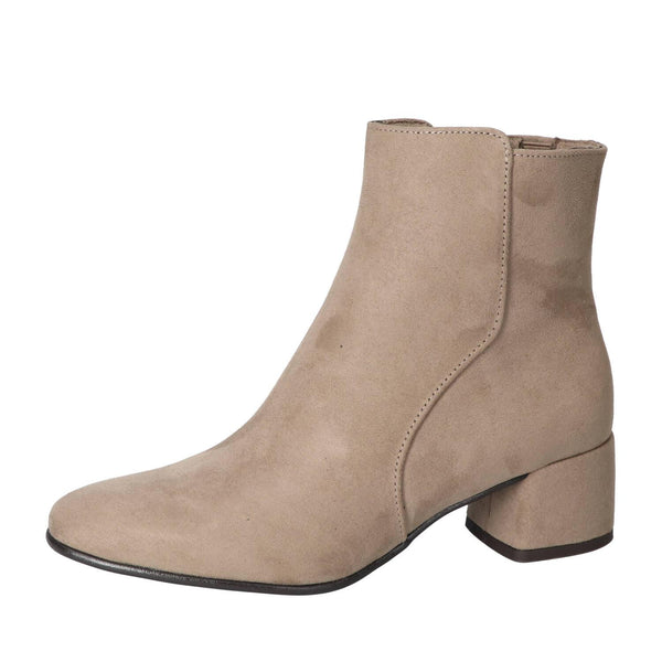Booties, Taupe