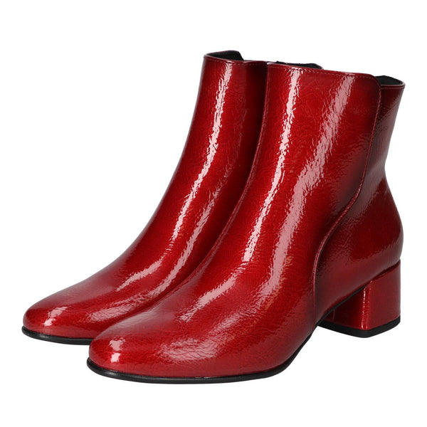 Bottines, Rouge