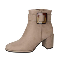 Bottines, Taupe
