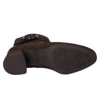 Bottines, marron foncé