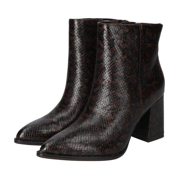 Bottines, marron foncé