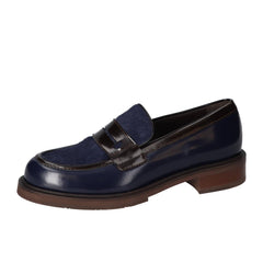 Chaussures à enfiler, Bleu