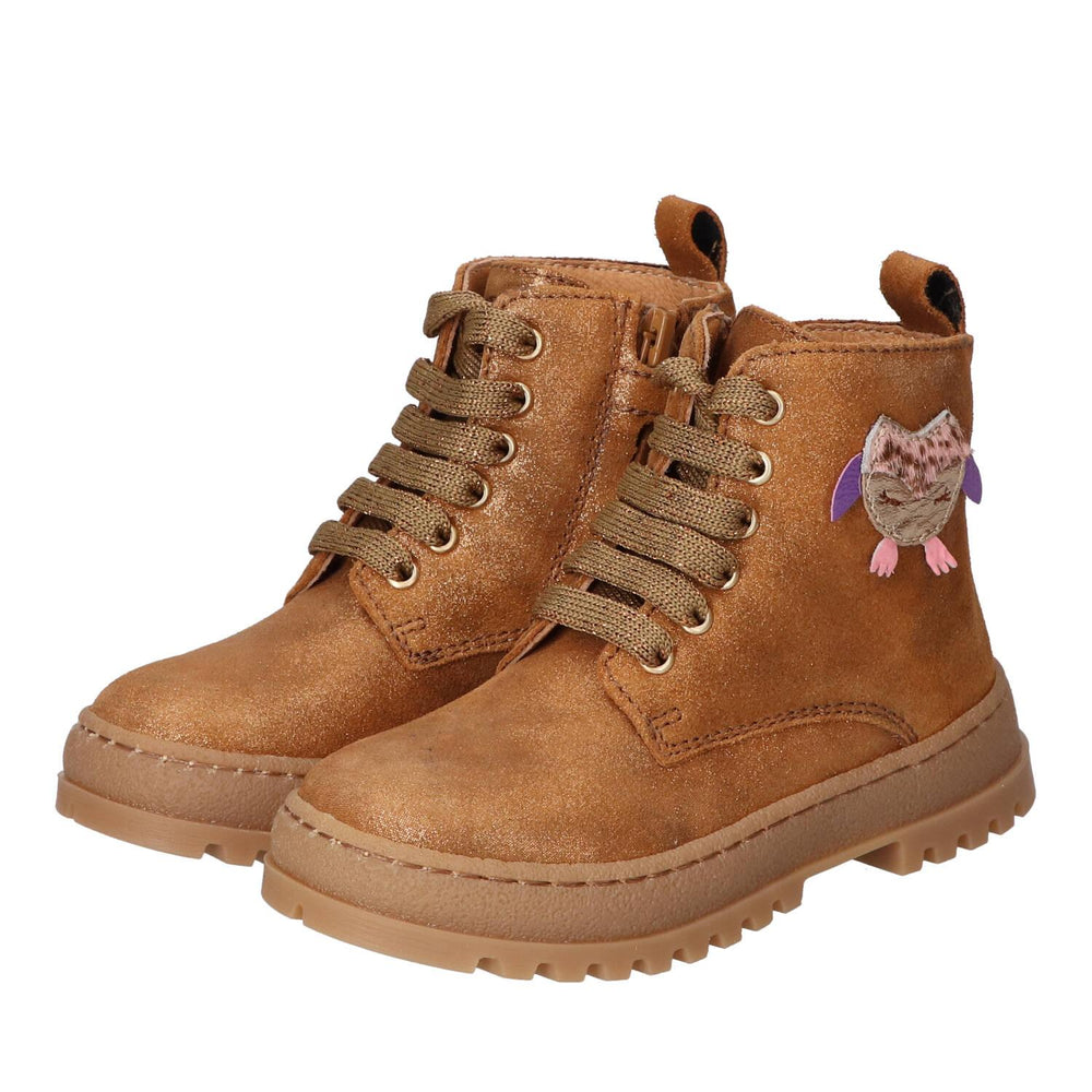 Booties, Cognac