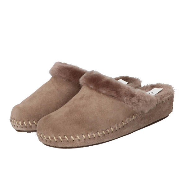 Pantoffels, Donkerbruin