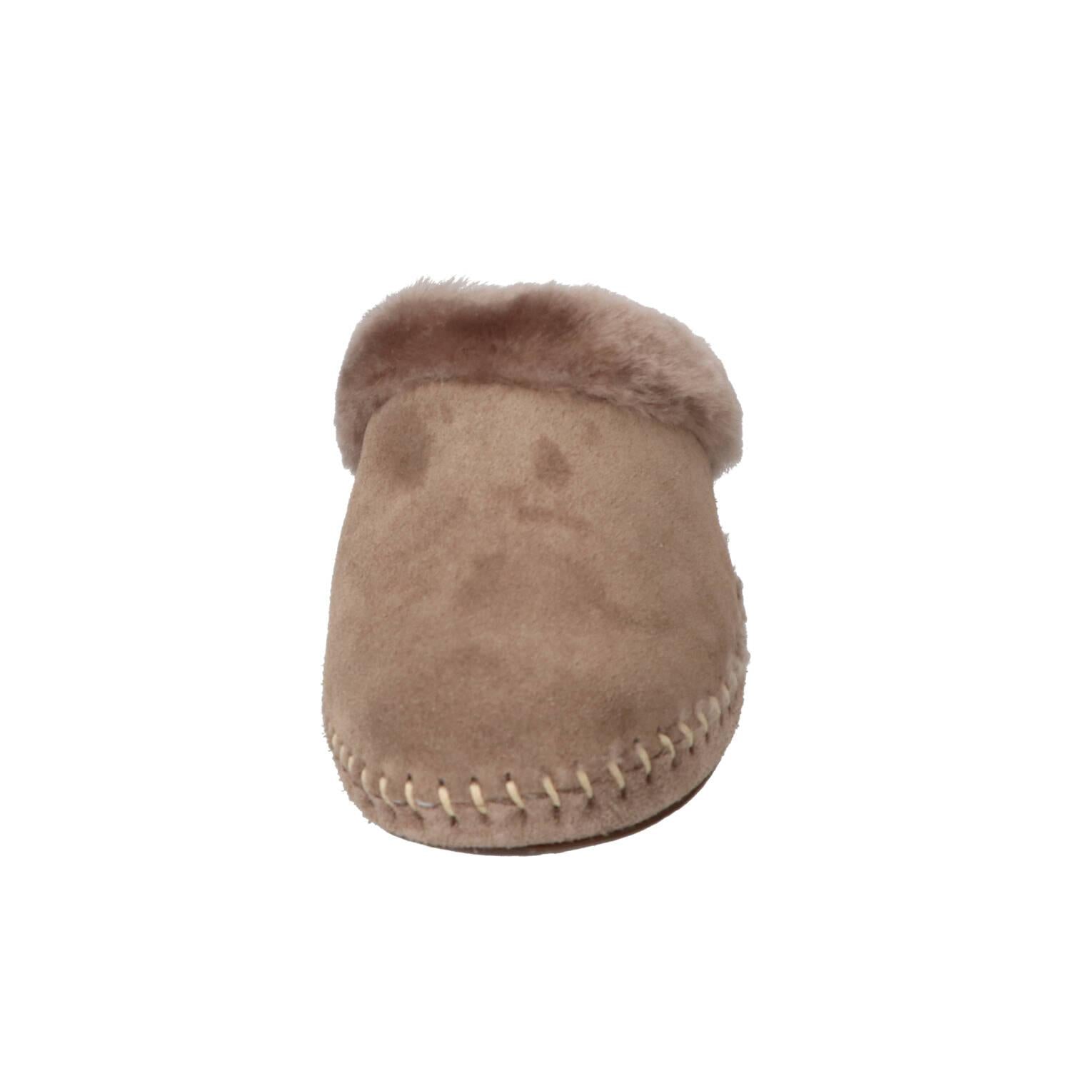 Chaussons, marron foncé