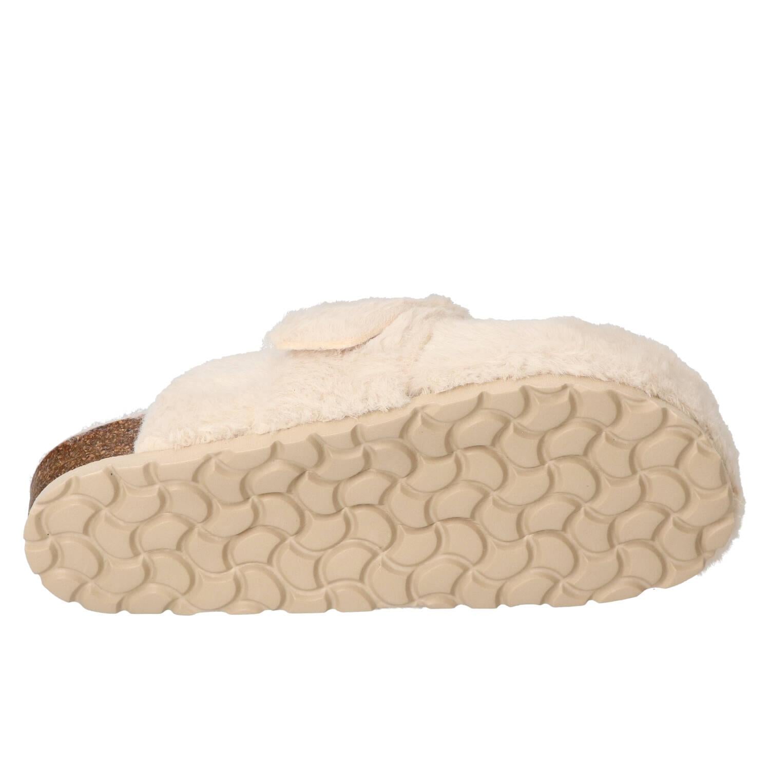 Chaussons, blanc cassé