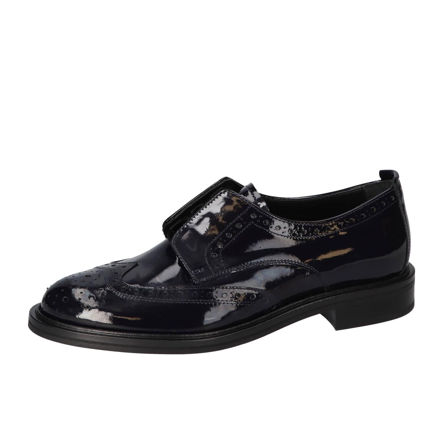 Chaussures à lacets, Bleu