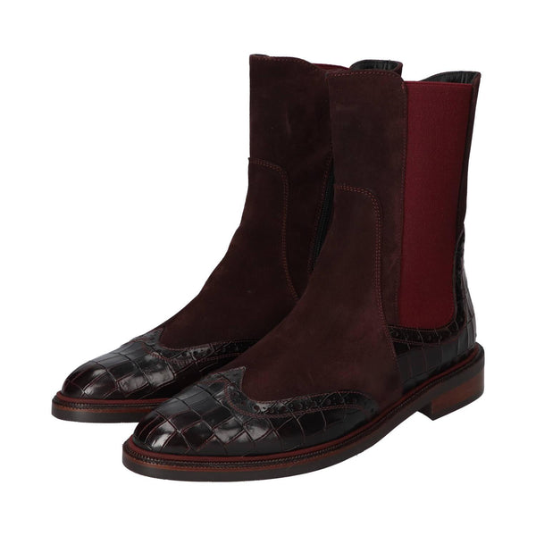 Booties, Bordeaux