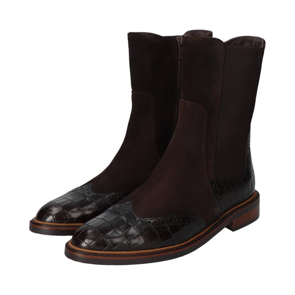 Booties, Donkerbruin